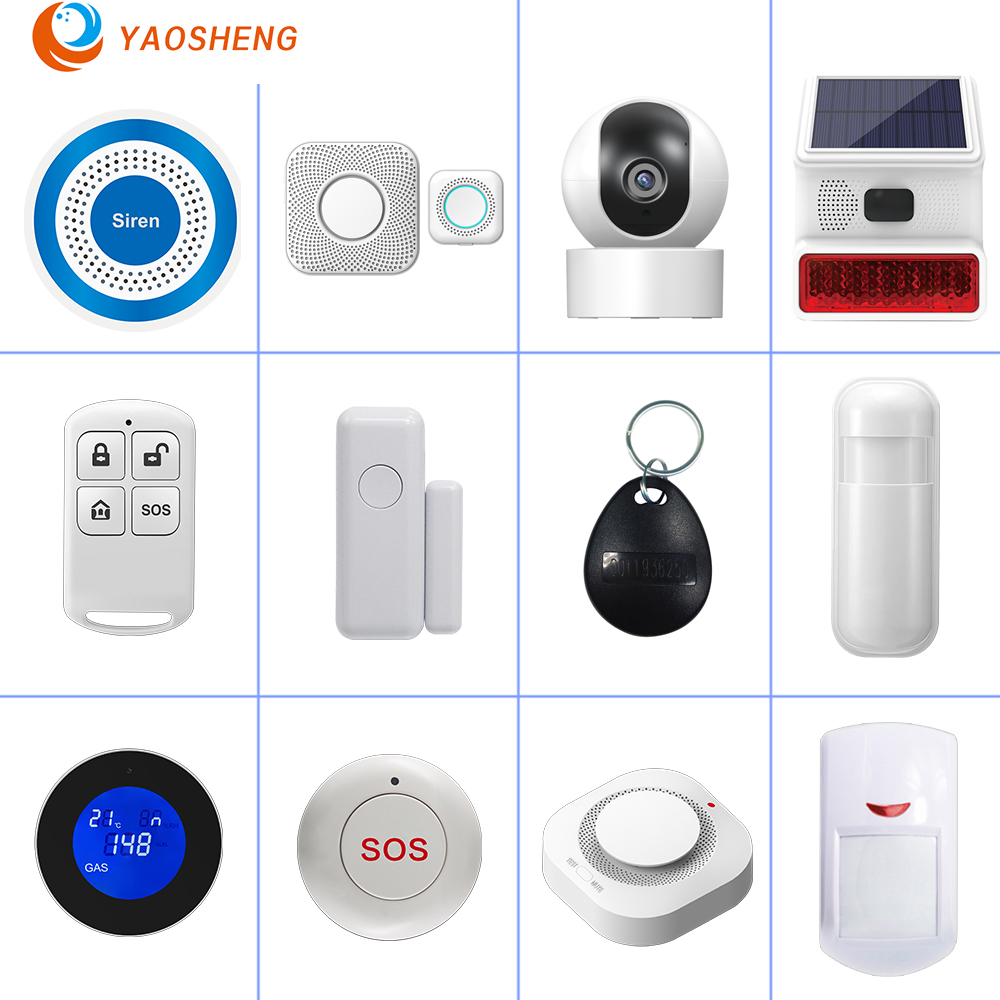 Sim Gsm Alarm - Hause Einbrecher Alarmanlage Wireless Motion Sensor