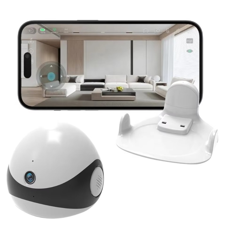 Home Security Ai - Kabellose 2K HD Mobile Haustier-Begleiter-Roboterkamera mit