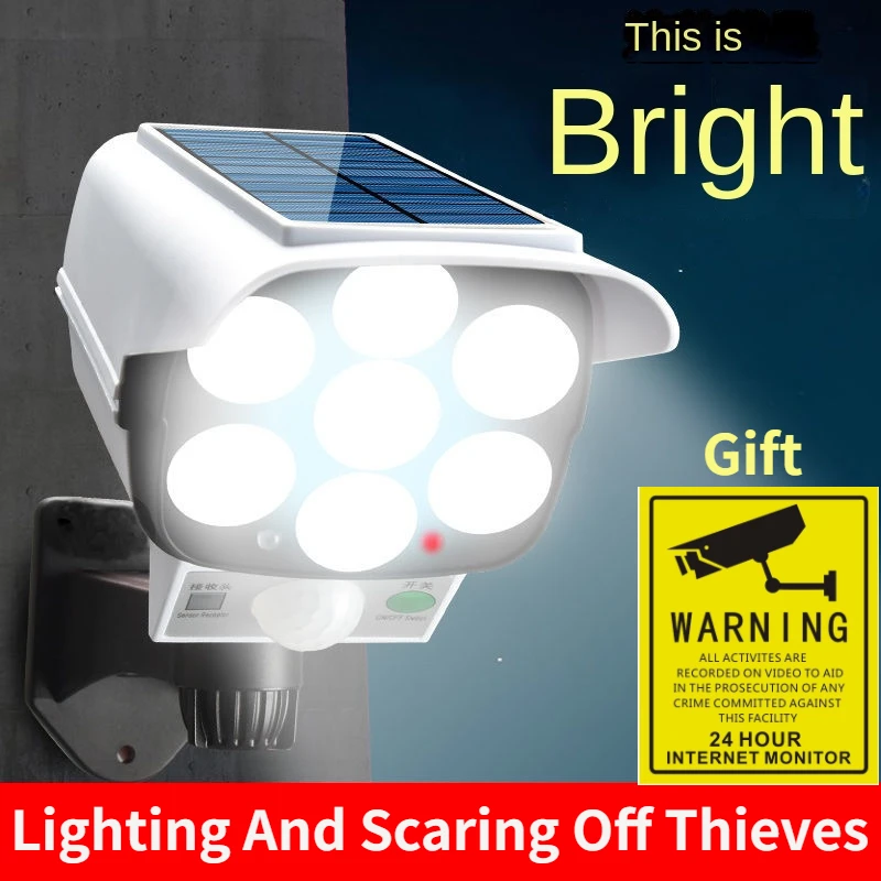 Home Security Wireless Cameras - Outdoor Solar Licht Motion Sensor Sicherheit