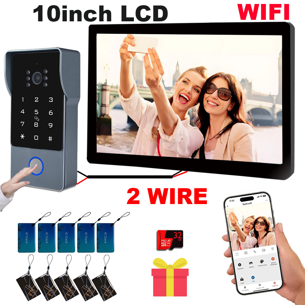 Home Security Cameras Uk - Tuya Wifi Smart Home Video-Türsprechanlage 1080P