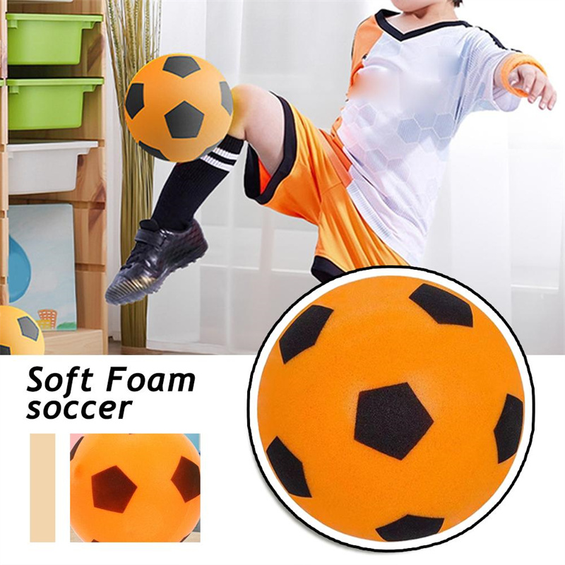 Home Security Safe - Geräuschloser Kinder-Fußball Geschenkset, Weicher Schaumstoff Indoor-Fußball