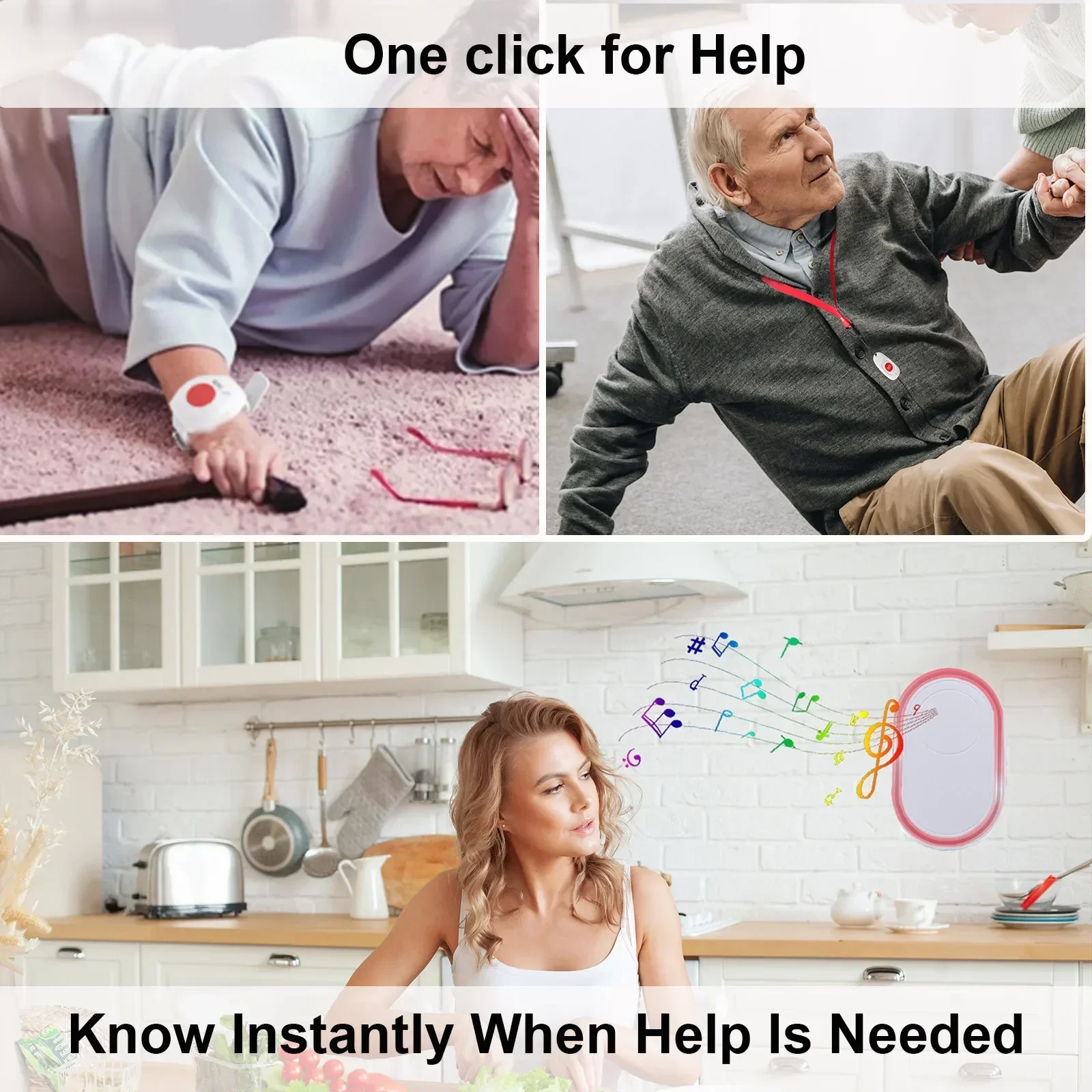 Topvico Drahtloser Pflegepager – Home Security Upgrades Bewertung und Preis