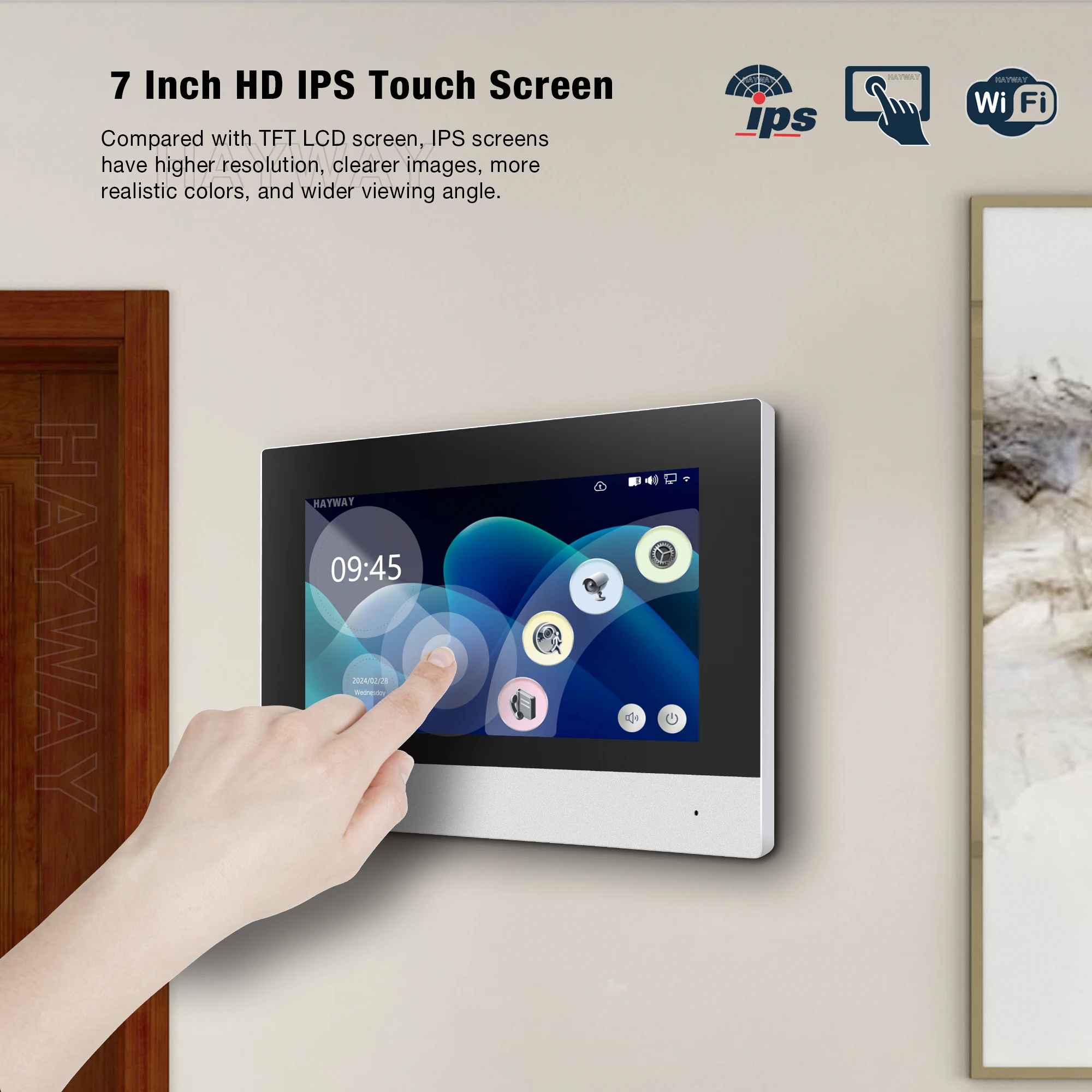 2 Drähte Smart Home Tuya Wifi  – Home Security Cameras Uk Bewertung und Preis