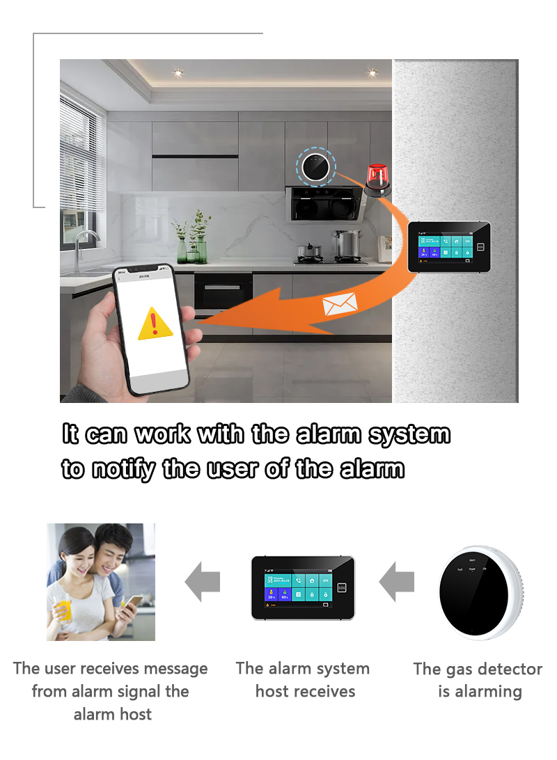 Drahtloser Gasdetektor, 433 MH – Home Security Alarm System Bewertung und Preis
