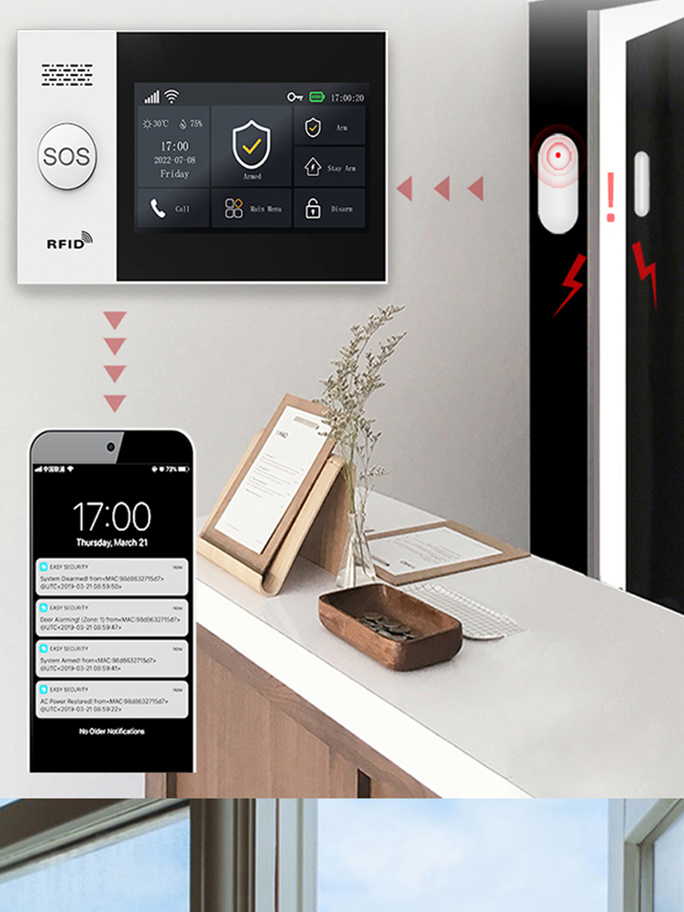 PGST107 4G Tuya Smart-Home-Ala – Sim Gsm Alarm Bewertung und Preis