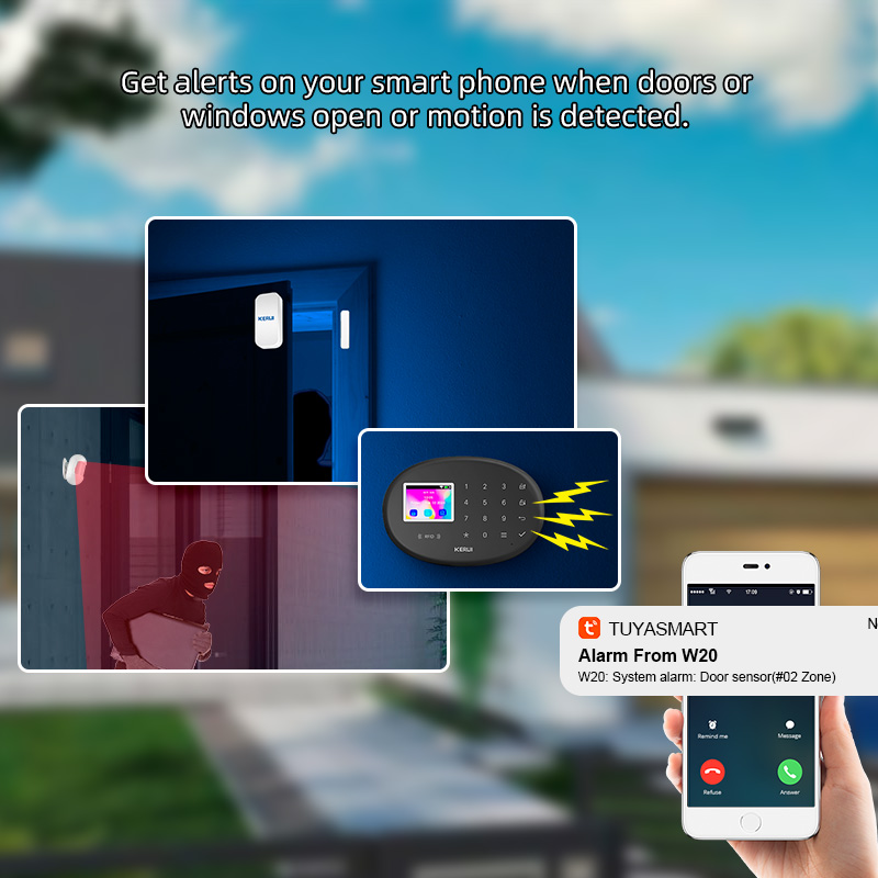 KERUI WiFi + 4G/2G Home Securi – Home Zone Security App Bewertung und Preis