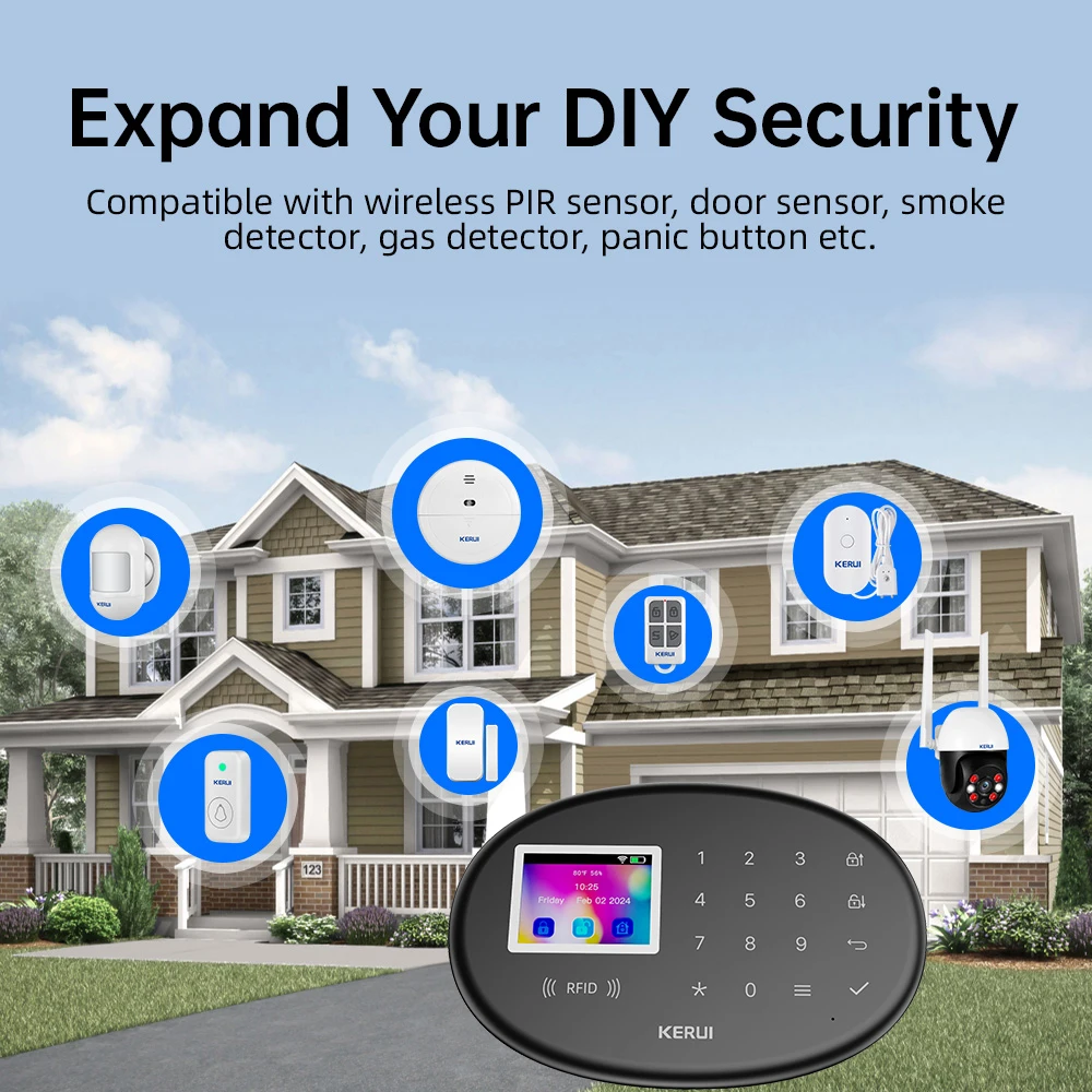 KERUI WiFi + 4G/2G Home Securi – Home Zone Security App Bewertung und Preis