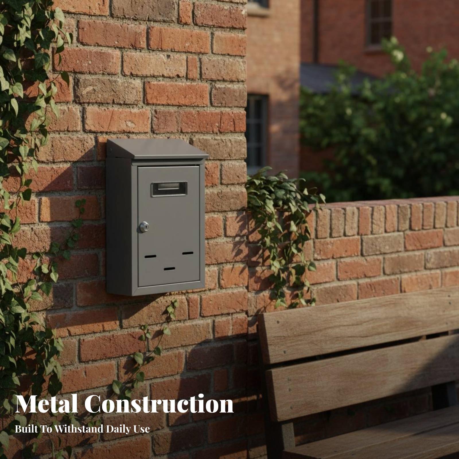 Wandmontierter Briefkasten für – Home Security Letters Bewertung und Preis