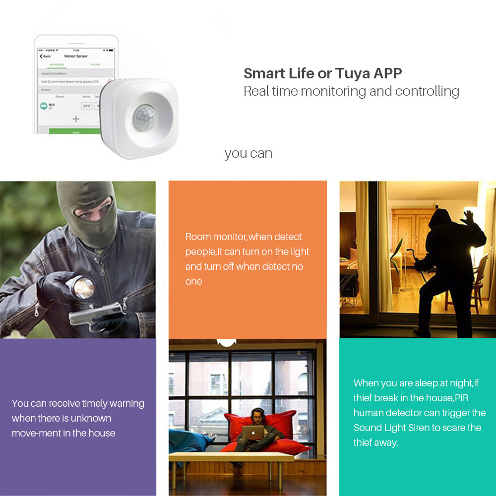 Tuya smart wifi pir bewegungs  – Home Security Alarm System Bewertung und Preis