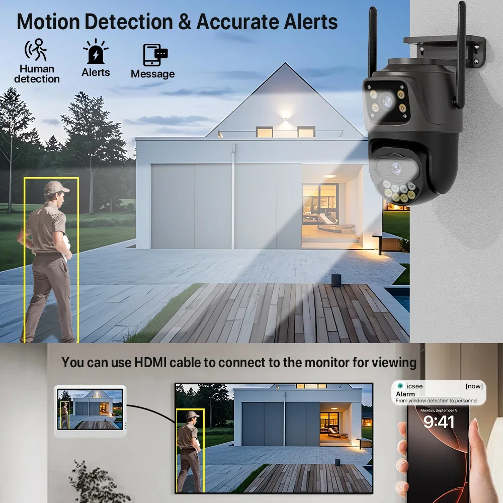 5MP WiFi Sicherheits-8-Kanal-N – Home Security Wireless Cameras Bewertung und Preis