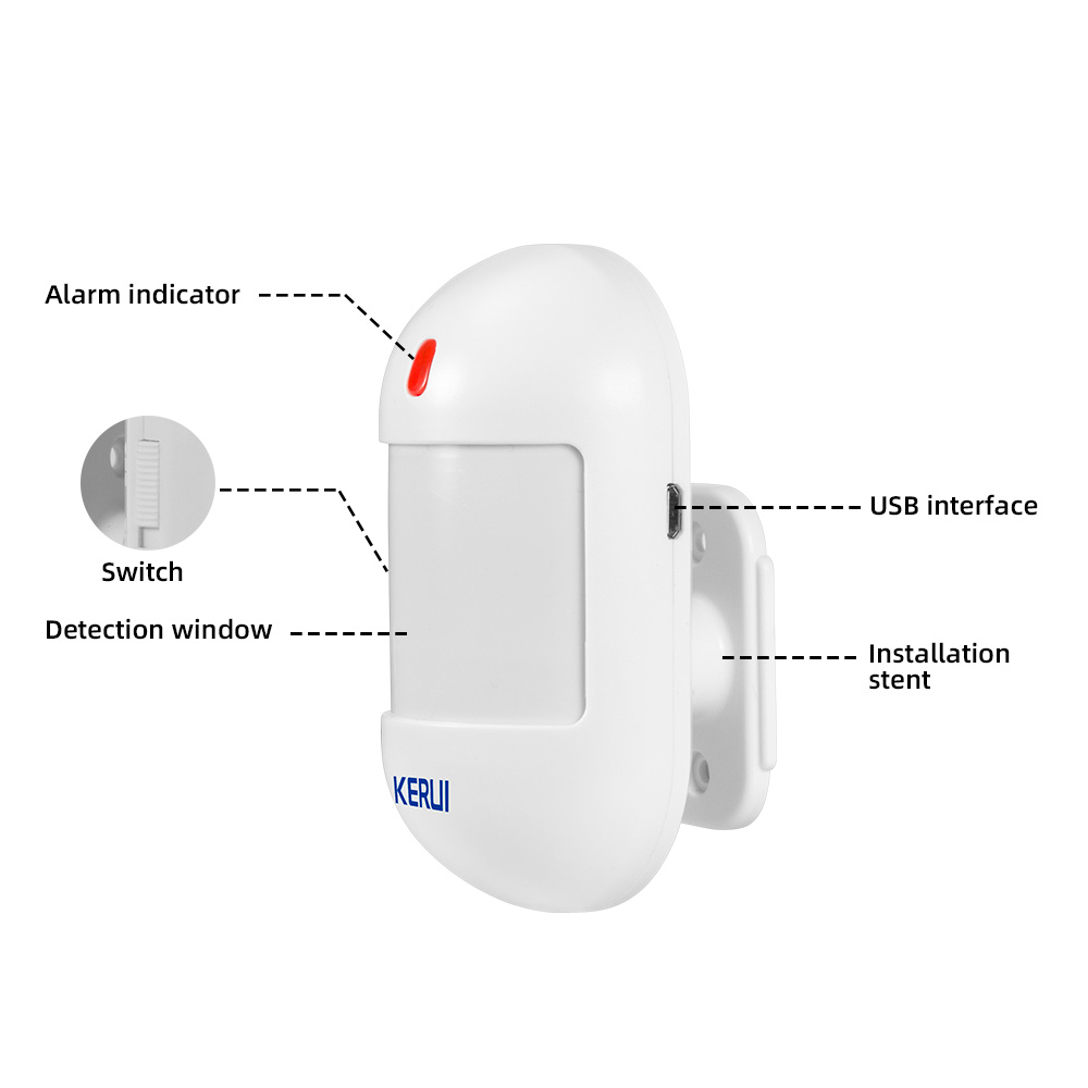 KERUI Wireless PIR Motion Sens – Sim Gsm Alarm Bewertung und Preis