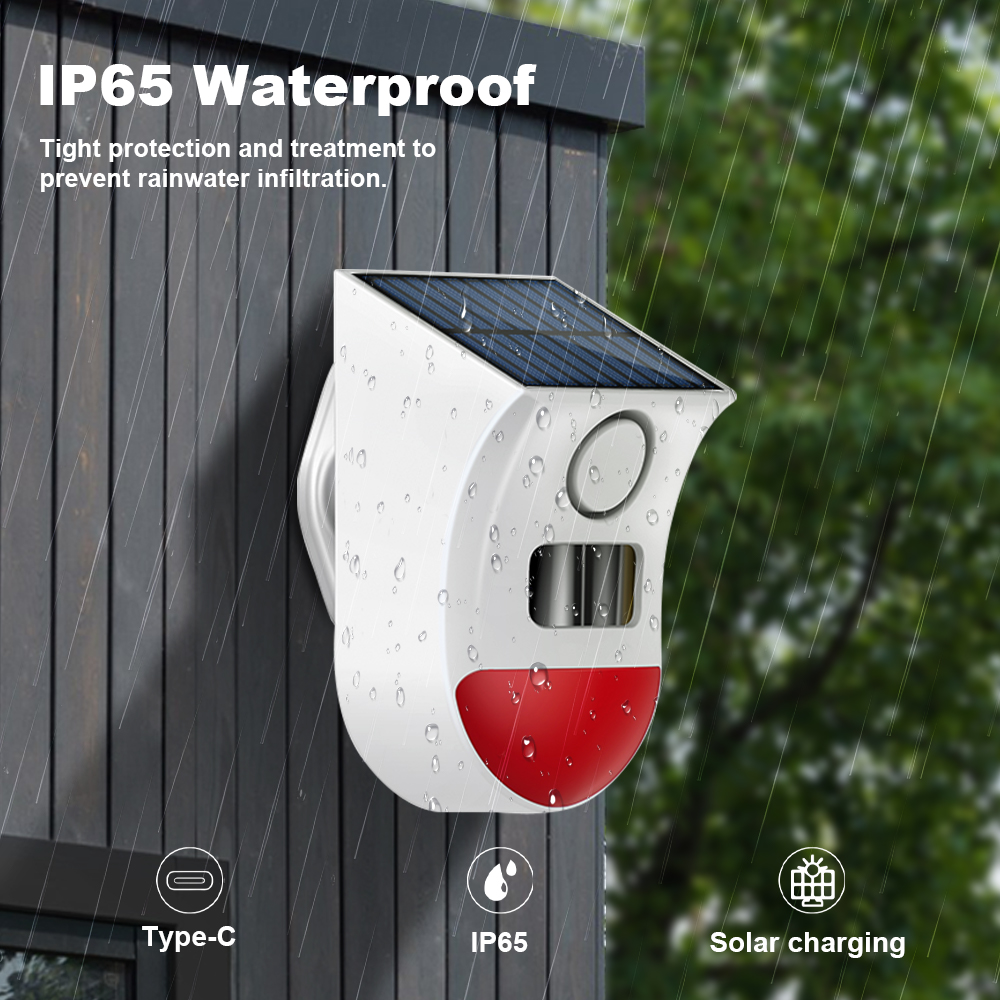 Tuya Zigbee Solar-Sirenenalarm – Sim Gsm Alarm Bewertung und Preis