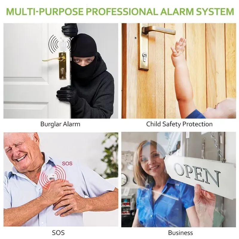 Haus-Einbruchmeldeanlage mit A – Home Security Alarm System Bewertung und Preis