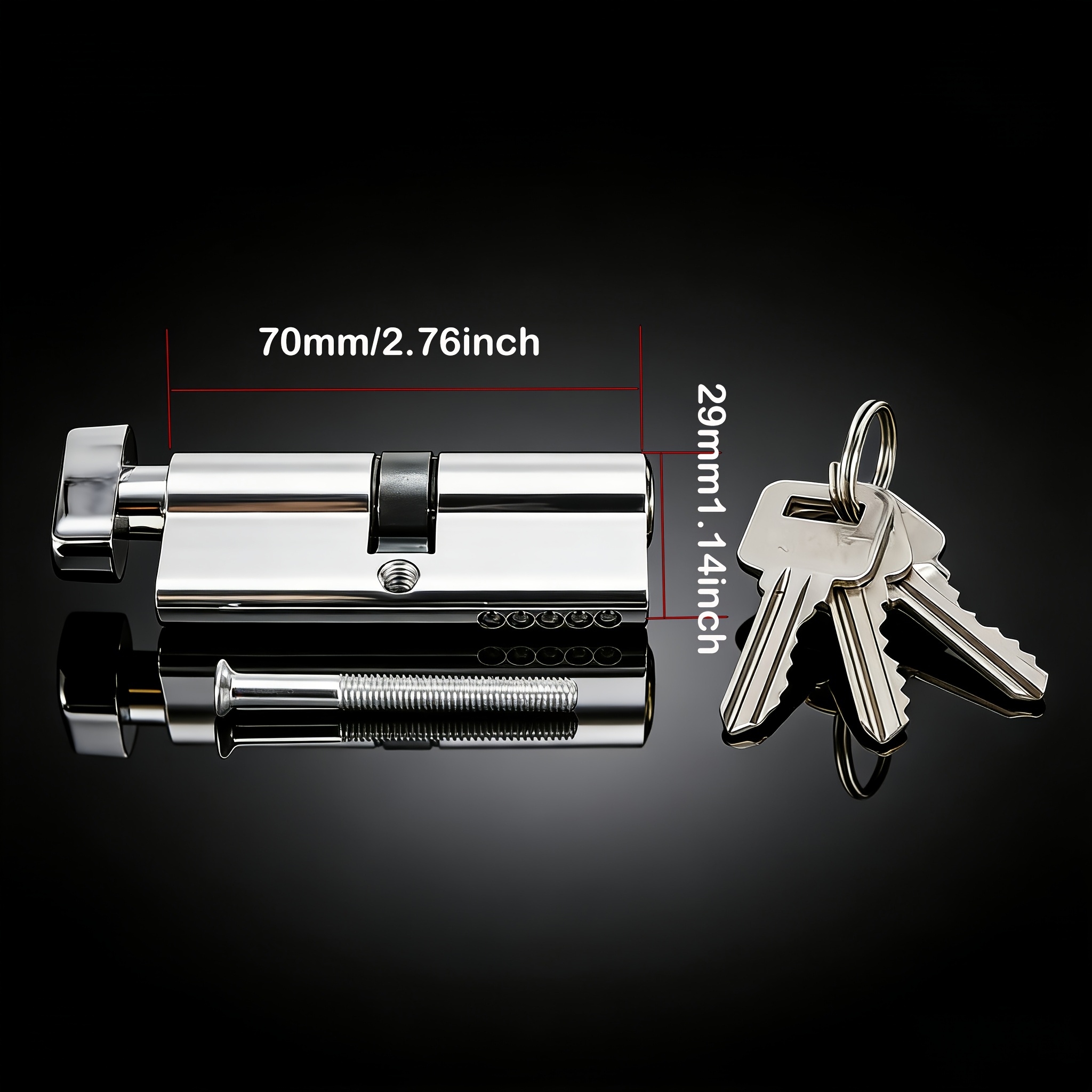 1 Stück Türgriff-Schließzylind – Home Security Safe Bewertung und Preis