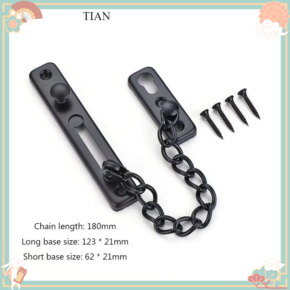 Türkette mit Schloss, Türriege – Door Chain Guard Bewertung und Preis
