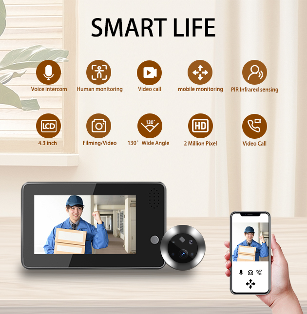 4,3-Zoll Tuya Smartlife WLAN-T – Home Security Wireless Cameras Bewertung und Preis
