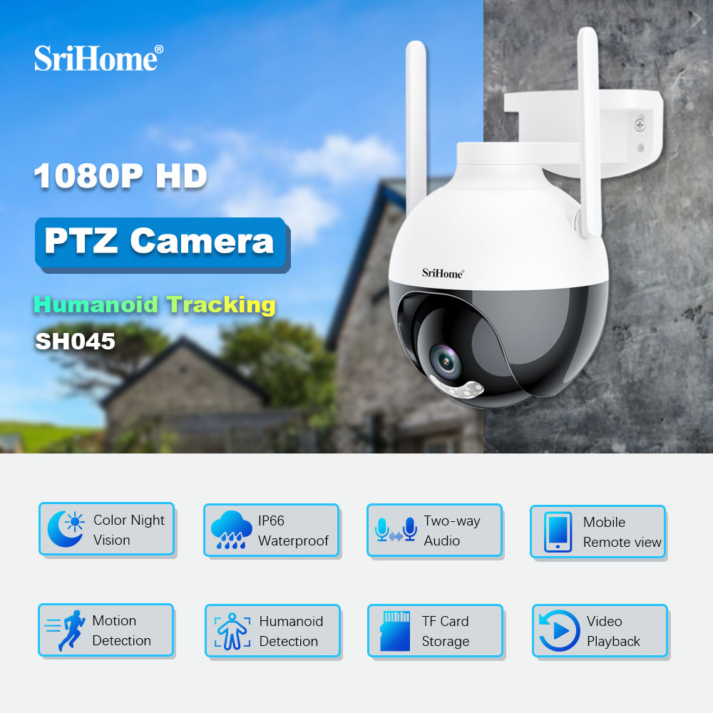 Srihome SH045 2MP 1080P Vollfa – Home Security Ai Bewertung und Preis