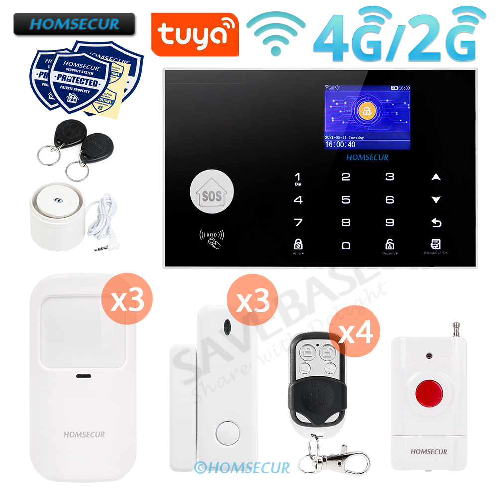 433 MHz Wireless 4G/3G/GSM WIF – Home Zone Security App Bewertung und Preis