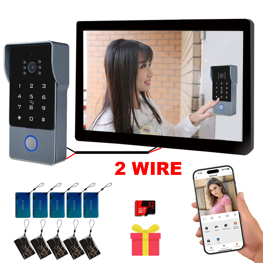 Tuya Wifi Smart Home Video-Tür – Home Security Cameras Uk Bewertung und Preis
