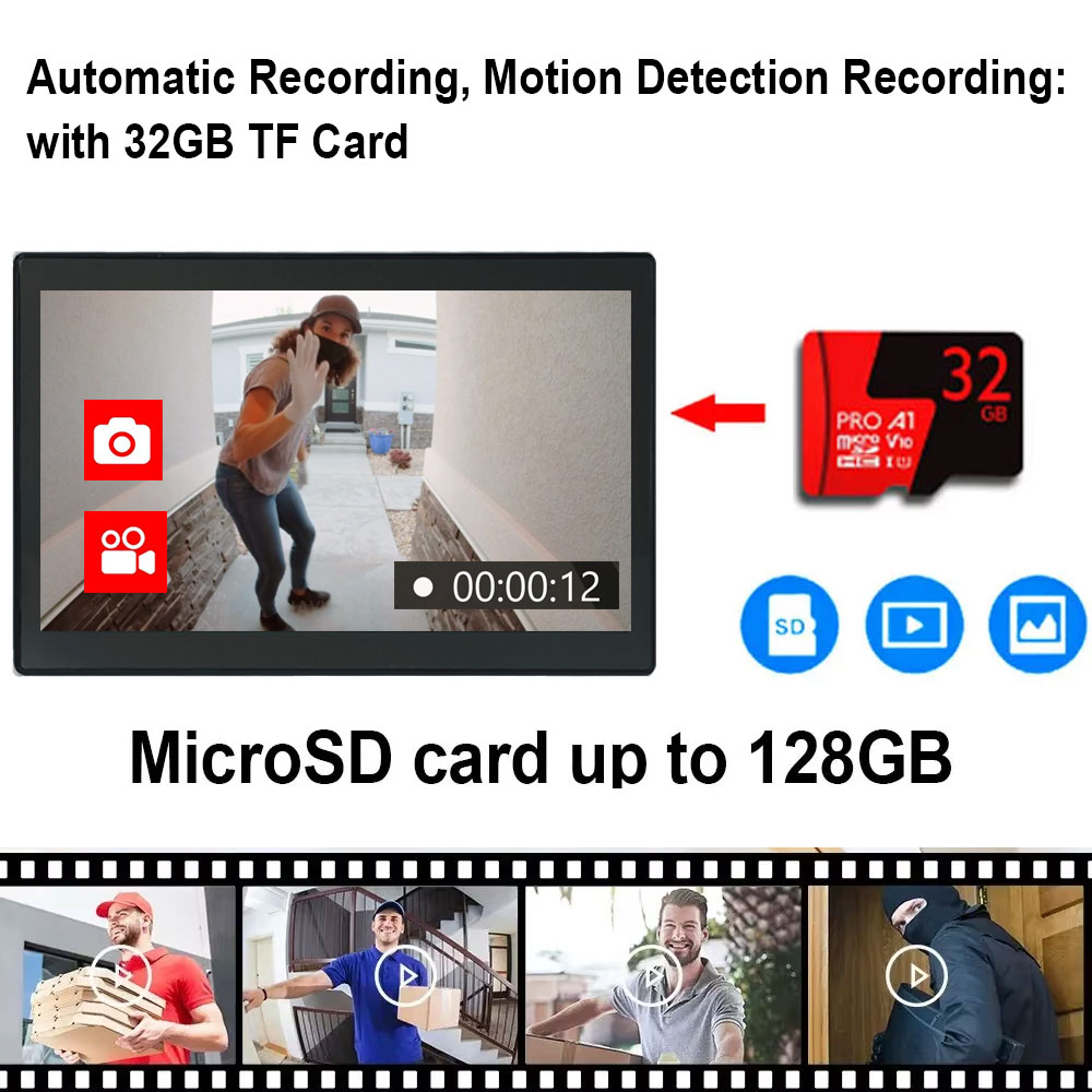 Tuya Wifi Smart Home Video-Tür – Home Security Cameras Uk Bewertung und Preis