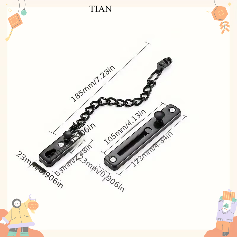 Edelstahl-Schlüssel sind hitze – Door Chain Guard Bewertung und Preis