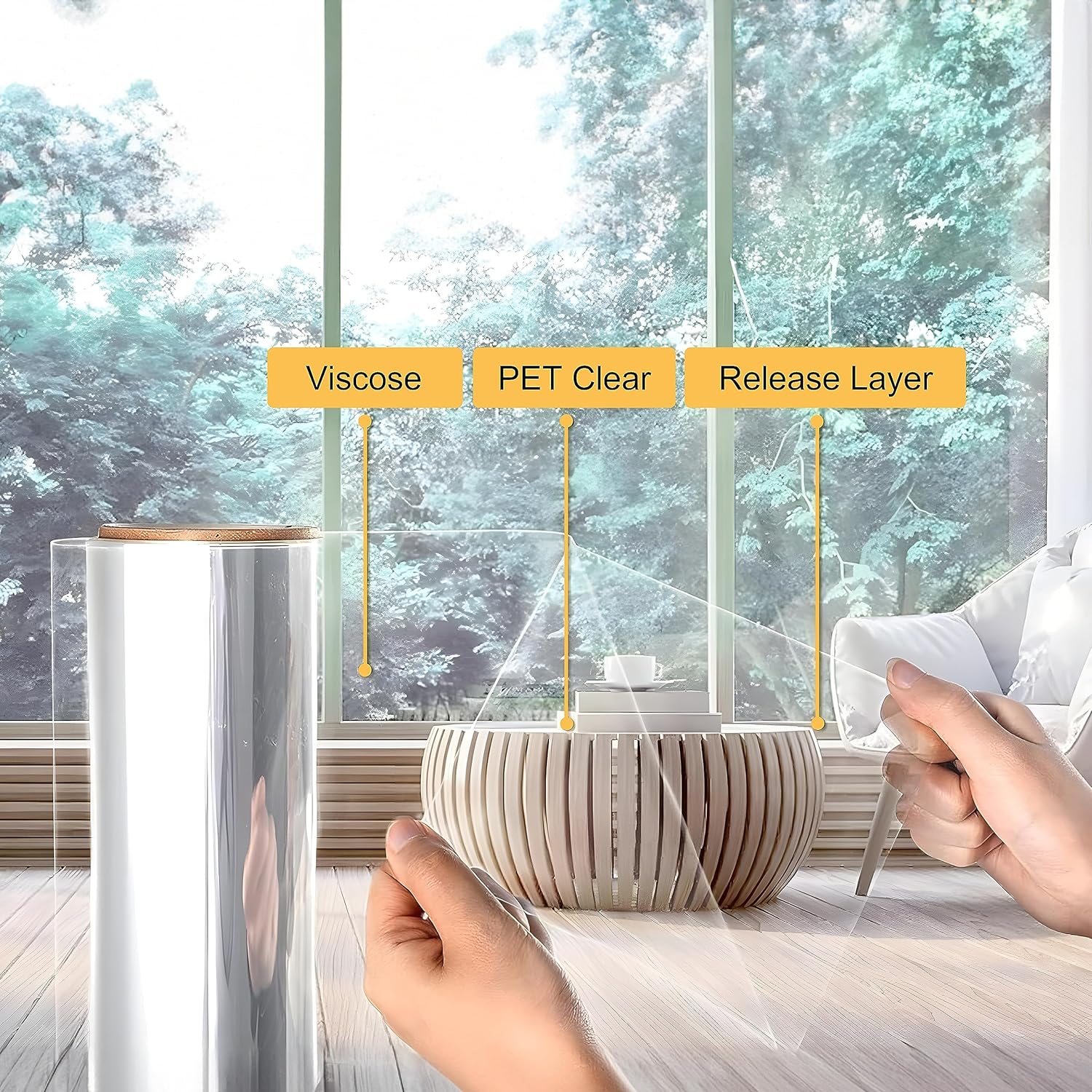 Klare Sicherheits- und Sicherh – Home Security Film For Windows Bewertung und Preis