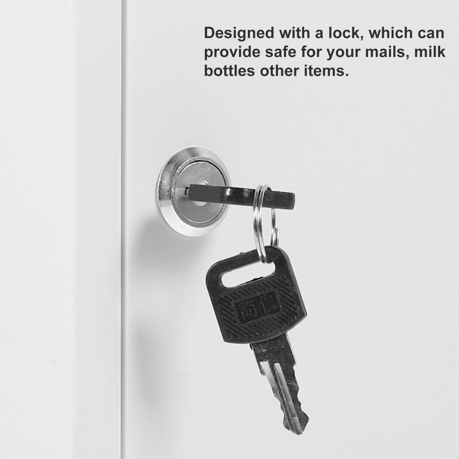 Wandmontierter Kunststoff-Milc – Home Security Letters Bewertung und Preis