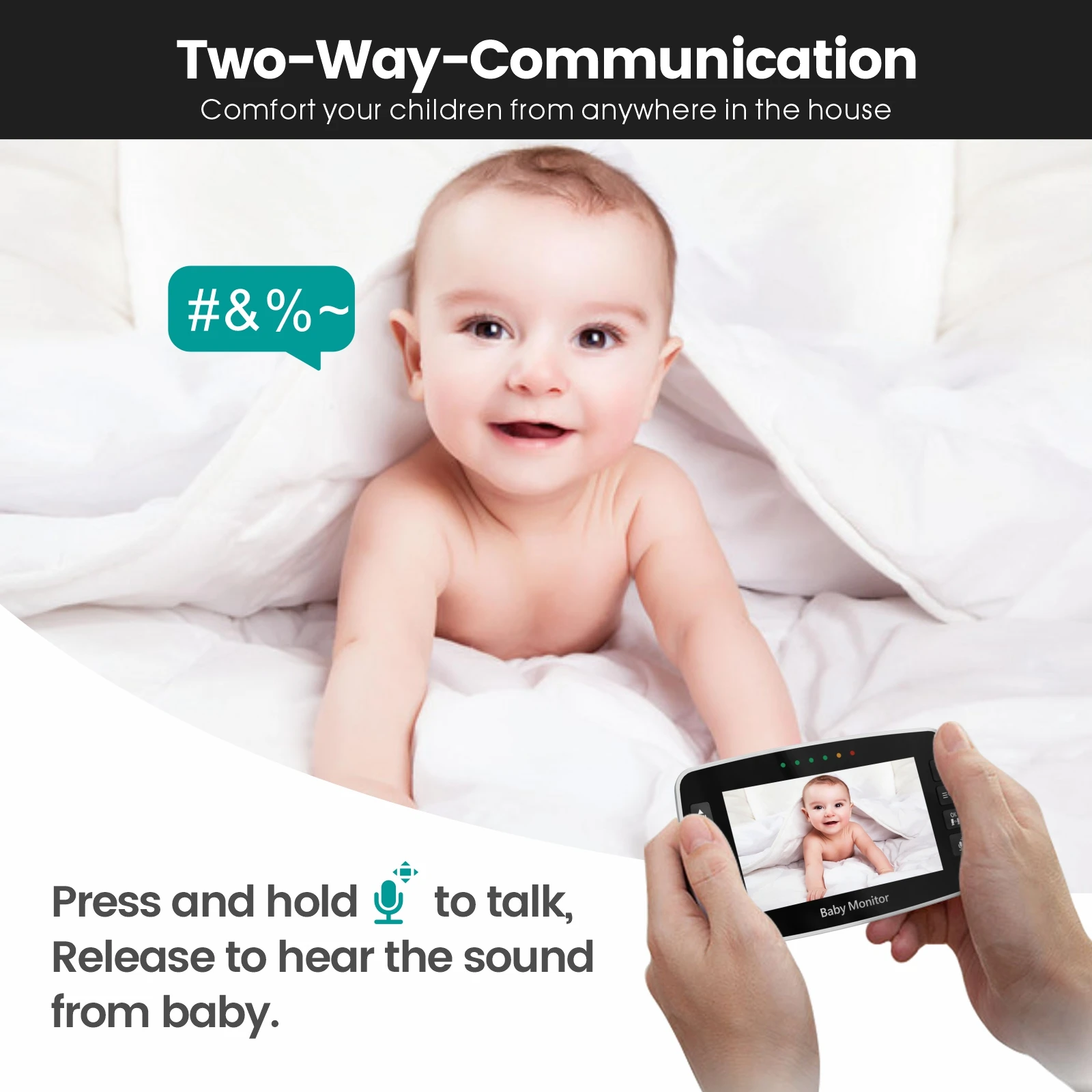 SM43A Baby Monitor Sicherheit  – Home Security Cameras Uk Bewertung und Preis