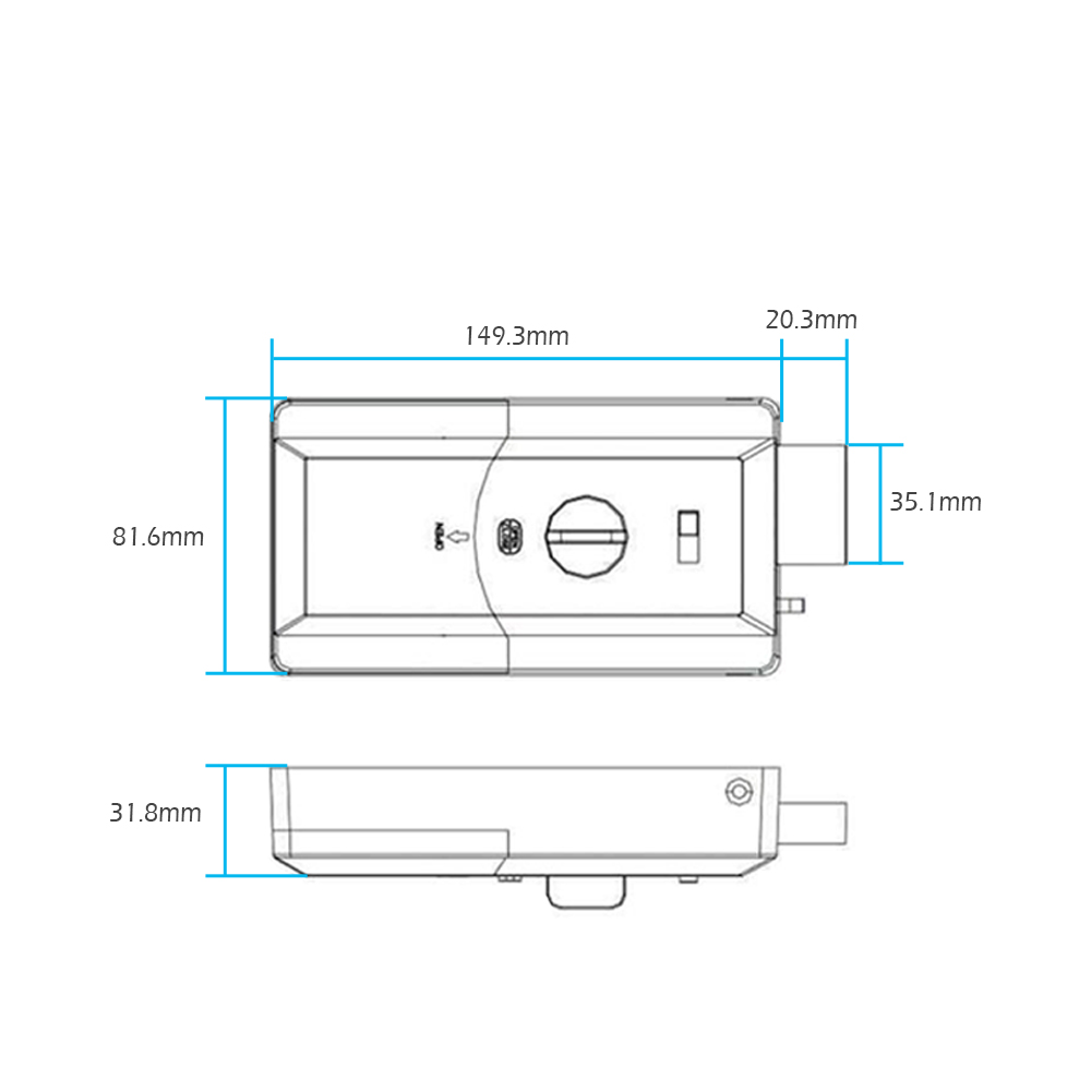 Wasserdichte intelligente Türf – Home Security Safe Bewertung und Preis