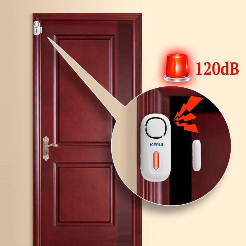 KERUI 120DB Drahtlose Tür/Fens – Sim Gsm Alarm Bewertung und Preis