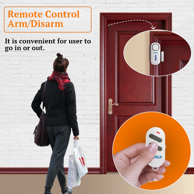 KERUI 120DB Drahtlose Tür/Fens – Sim Gsm Alarm Bewertung und Preis