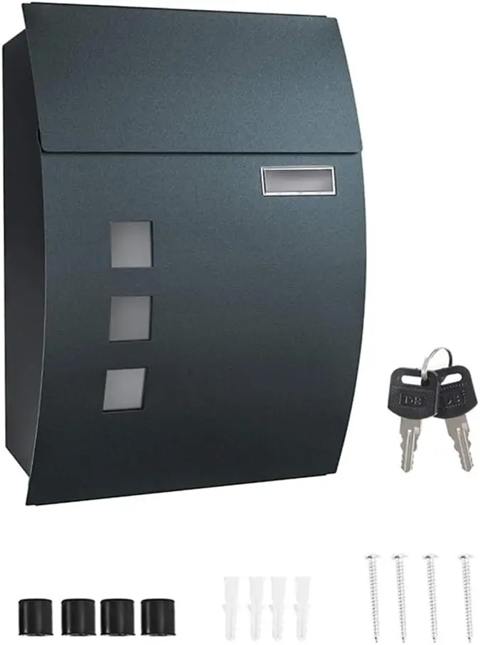 Wandmontierter Briefkasten Was – Home Security Letters Bewertung und Preis