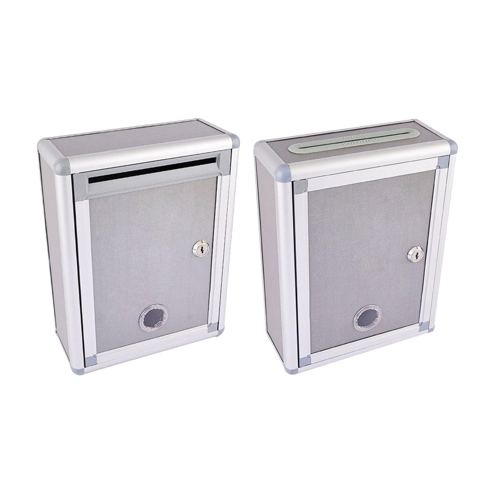 Wandbriefkasten mit Schloss, M – Home Security Letters Bewertung und Preis