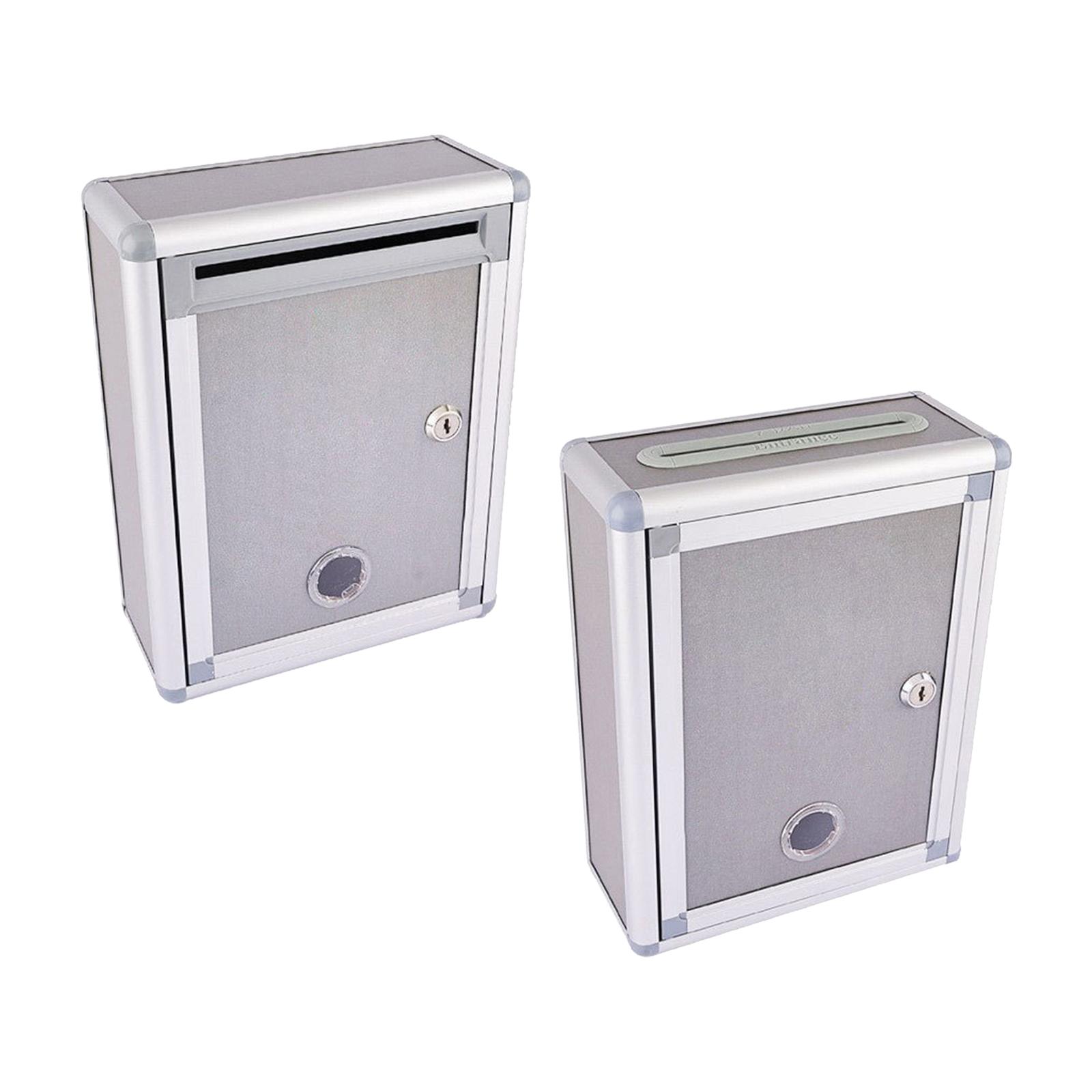 Wandbriefkasten mit Schloss, M – Home Security Letters Bewertung und Preis