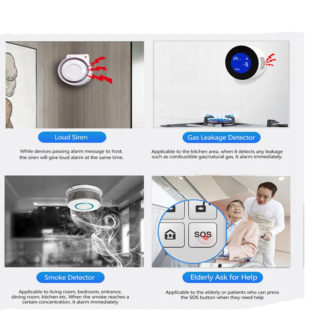 PGST 4G Tuya Smart Home Alarm  – Sim Gsm Alarm Bewertung und Preis